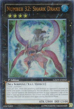 Number 32: Shark Drake (V.2 - Ultimate Rare) - Galactic Overlord (Ultimate Rare) [GAOV-042]