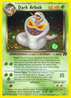 Dark Arbok - Team Rocket (Holo Rare) [TR-2]