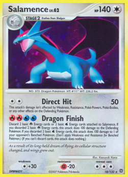 Salamence Lv.62 - Secret Wonders (Holo Rare) [SW-18]