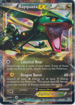 Rayquaza EX - Dragons Exalted (Ultra Rare) [DRX-85]