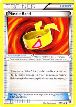 Muscle Band - XY (Uncommon) [XY-121]