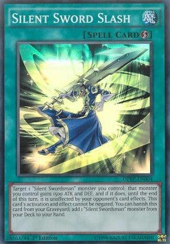 Silent Sword Slash - Duelist Pack: Rivals of the Pharaoh (Super Rare) [DPRP-004]