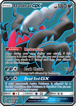 Darkrai GX - Burning Shadows (Ultra Rare) [BUS-139]