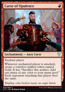 Curse of Opulence - Commander 2017 (Uncommon) [C17-24]