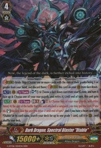 Dark Dragon, Spectral Blaster "Diablo"  (V.2 - Triple Rare) - Transcension of Blade & Blossom (Triple Rare) [G-BT06-004]