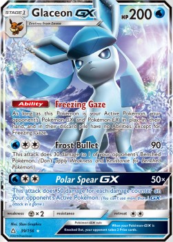 Glaceon GX - Ultra Prism (Ultra Rare) [UPR-39]