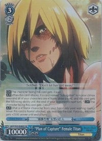 "Plan of Capture" Female Titan (V.2 - Super Rare) - Attack on Titan (Super Rare) [AOT/S35-089]