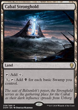 Cabal Stronghold - Dominaria (Rare) [DOM-238]