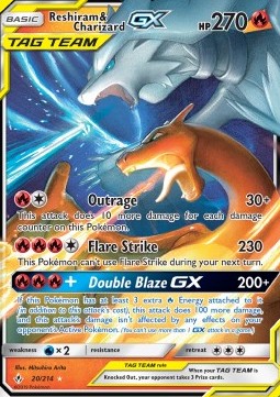 Reshiram & Charizard GX - Unbroken Bonds (Ultra Rare) [UNB-20]