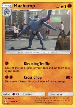 Machamp - Detective Pikachu (Rare) [DET-13]