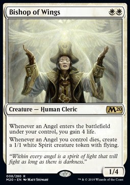 Bishop of Wings - Core 2020 (Rare) [M20-8]