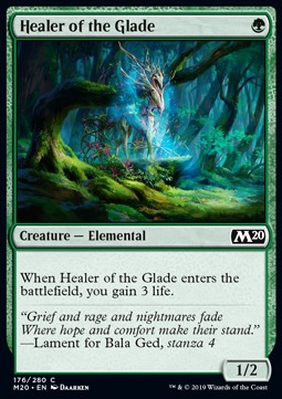 Healer of the Glade - Core 2020 (Common) [M20-176]