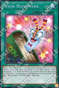Toon Bookmark (V.2 - Collectors Rare) - Toon Chaos (Collectors Rare) [TOCH-003]