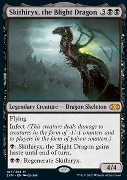Skithiryx, the Blight Dragon - Double Masters (Mythic) [2XM-107]