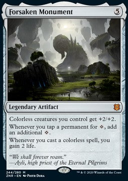 Forsaken Monument - Zendikar Rising (Mythic) [ZNR-244]