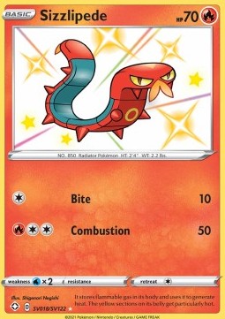 Sizzlipede - Shining Fates (Secret Rare) [SHF-SV18]