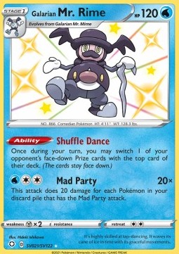 Galarian Mr. Rime - Shining Fates (Secret Rare) [SHF-SV21]