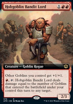 Hobgoblin Bandit Lord - Adventures in the Forgotten Realms: Extras (Rare) [XAFR-379]