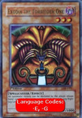 Exodia the Forbidden One (V.1 - Ultra Rare) - Legend of Blue Eyes White Dragon (Ultra Rare) [LOB-101]