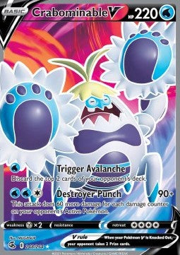 Crabominable V - Fusion Strike (Ultra Rare) [FST-248]