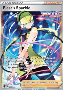 Elesa's Sparkle - Fusion Strike (Ultra Rare) [FST-260]
