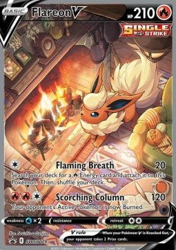 Flareon V - SWSH Black Star Promos (Promo) [SWSH-179]