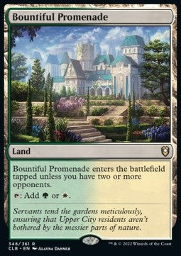 Bountiful Promenade - Commander Legends: Battle for Baldur's Gate (Rare) [CLB-348]