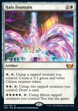Halo Fountain - Streets of New Capenna (Mythic) [SNC-15]