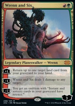 Wrenn and Six - Double Masters 2022 (Mythic) [2X2-296]