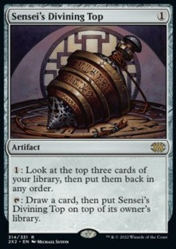 Sensei's Divining Top - Double Masters 2022 (Rare) [2X2-314]