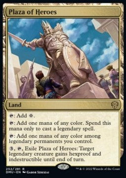 Plaza of Heroes - Dominaria United (Rare) [DMU-252]