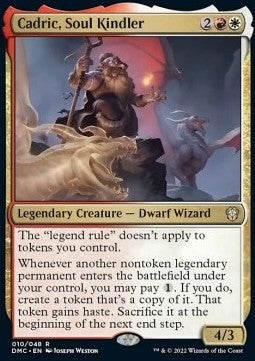 Cadric, Soul Kindler - Commander: Dominaria United (Rare) [DMC-10]