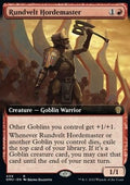 Rundvelt Hordemaster - Dominaria United: Extras (Rare) [XDMU-409]