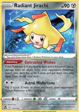 Radiant Jirachi - Silver Tempest (Ultra Rare) [SIT-120]