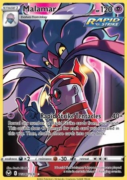 Malamar - Silver Tempest (Holo Rare) [SIT-TG06]