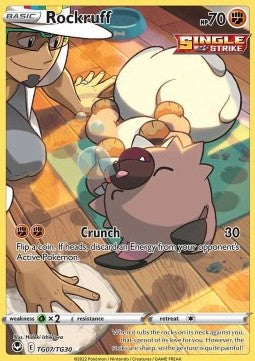 Rockruff - Silver Tempest (Holo Rare) [SIT-TG07]