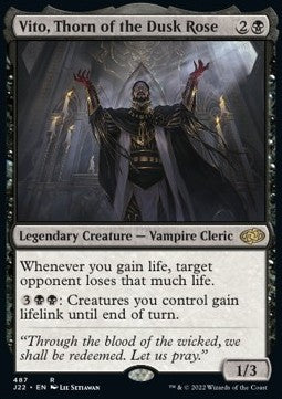 Vito, Thorn of the Dusk Rose - Jumpstart 2022 (Rare) [J22-487]