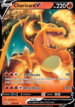Charizard V - Crown Zenith (Ultra Rare) [CRZ-018]