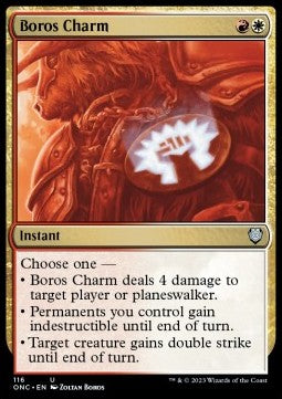 Boros Charm - Commander: Phyrexia: All Will Be One (Uncommon) [ONC-116]