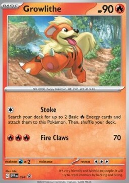 Growlithe - SV Black Star Promos (Promo) [SVP-024]