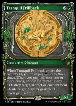 Tranquil Frillback (V.1) - March of the Machine: The Aftermath: Extras (Rare) [XMAT-74]