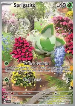 Sprigatito - Paldea Evolved (Illustration Rare) [PAL-196]