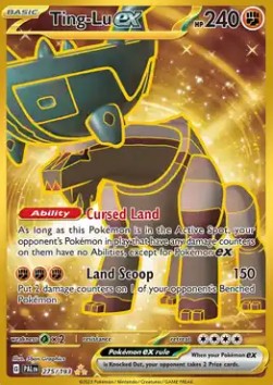 Ting-Lu ex - Paldea Evolved (Secret Rare) [PAL-275]