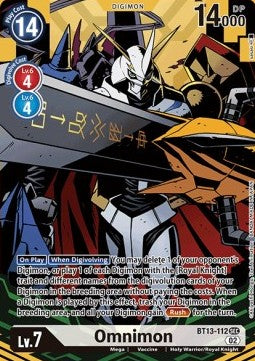 Omnimon (BT13-112) (V.2) - Versus Royal Knights (Alternative Art) [BT-13-112]