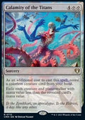Calamity of the Titans - Commander Masters: Extras (Rare) [XCMM-713]