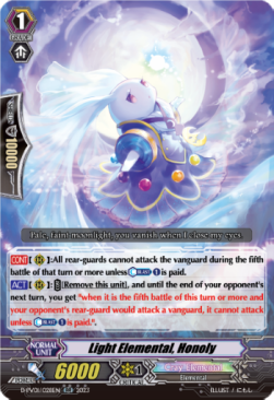 Light Elemental, Honoly - History Collection (Double Rare) [D-PV01-028]