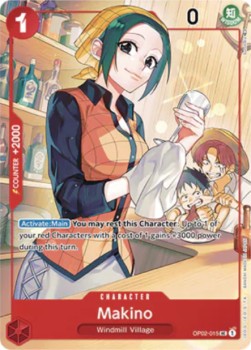 Makino (OP02-015) - Unnumbered Promos (Uncommon) [UP-OP02-015]