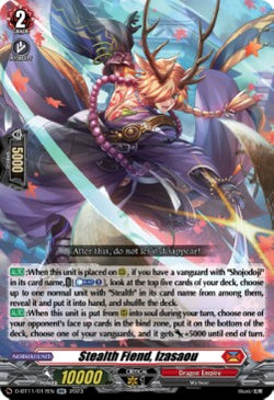 Stealth Fiend, Izasaou  (V.1 - Double Rare) - Clash of the Heroes (Double Rare) [D-BT11-017]