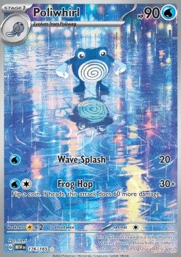 Poliwhirl - 151 (Illustration Rare) [MEW-176]