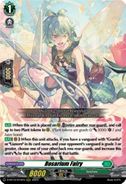 Rosarium Fairy  (V.1 - Triple Rare) - Evenfall Onslaught (Triple Rare) [D-BT12-015]